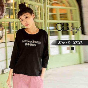 ORANGEBEAR ENGLISH WORD PRINTED TOP