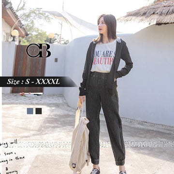COTTON DENIM HARLEM PANTS