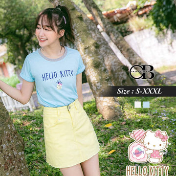 HELLO KITTY PINEAPPLE PRINT TOPS