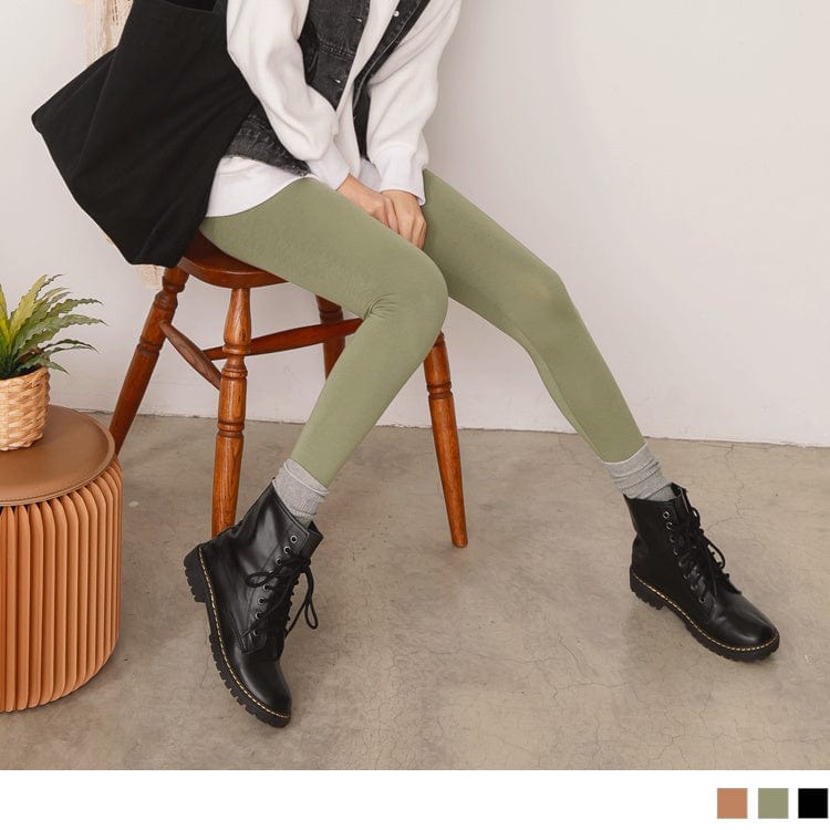 WATER+ KEEP WARM HIGH WAIST SKINNY LONG PANTS