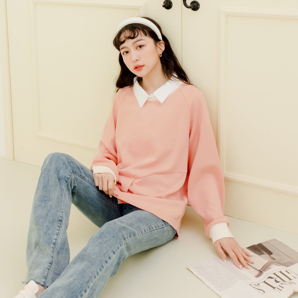 Casual Cotton Pocket Long Sweaters Top