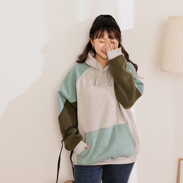 Fleece Lined Hooded Top