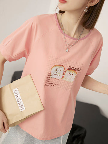 Toast Cotton T-Shirt Top