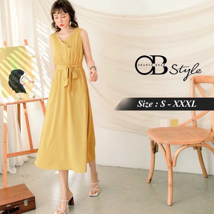 SLEEVELESS CHIFFON MAXI DRESS