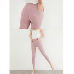 (SG STOCK) WEEKEND X OB DESIGN WOMEN CASUAL -5KG SLIMMING FIT SKINNY STRETCH PANTS TROUSERS S-XXXXL PLUS SIZE
